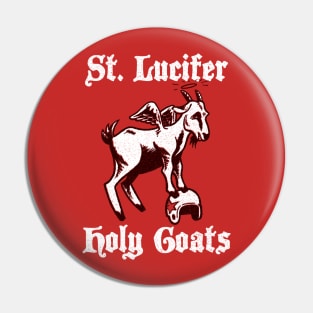 St. Lucifer Holy Goats Pin