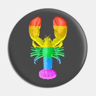 Pride Lobster WPH MEDIA Pin