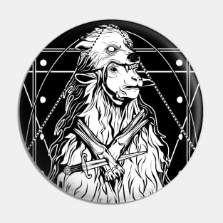 Sheep in wolf's clothing Pin