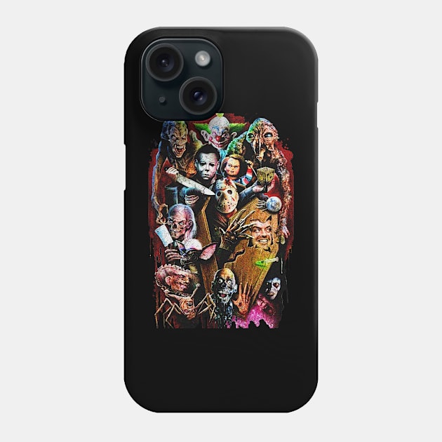 Halloween Squad Phone Case by Search&Destroy