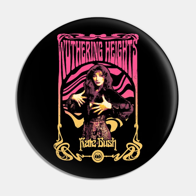 Kate Bush Vintage Pin by Suksesno Aku Gusti