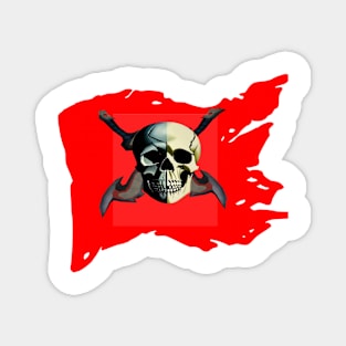 A pirates flag Magnet