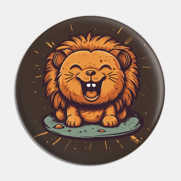 Baby happy laughting lion Pin by JORDYGRAPH