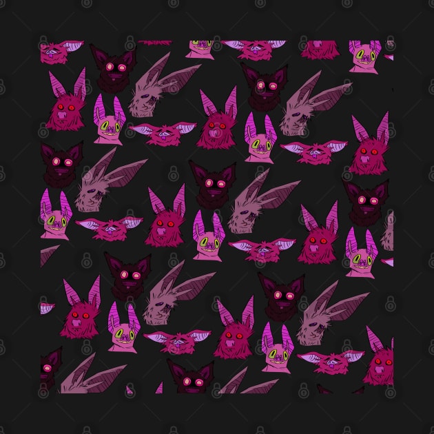 Pink Bats by VazMas Design