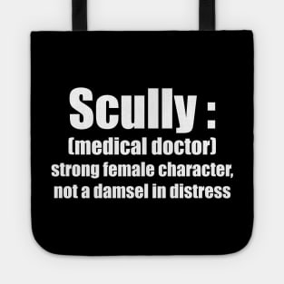 Scully, Strong Female Character Tote