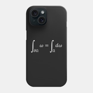 Generalized Stokes Theorem Equation Phone Case