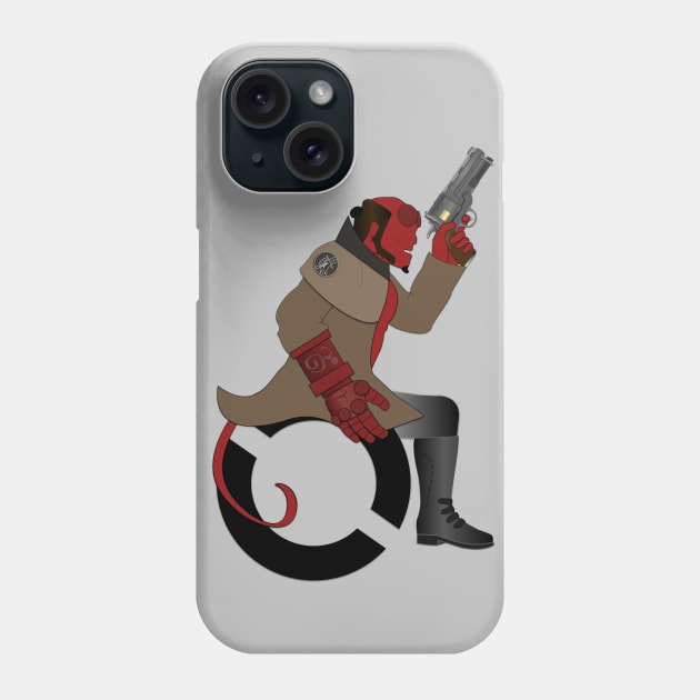 Rolling Hellboy Phone Case by RollingMort91