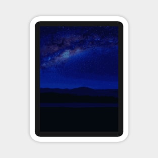 Deep Blue - Landscape Magnet