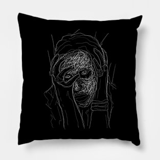 DEPRESSED MARLYN HORROR MANSON Pillow