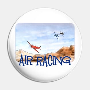 Air Racing, Sky Racing, Pilot Racing Pin