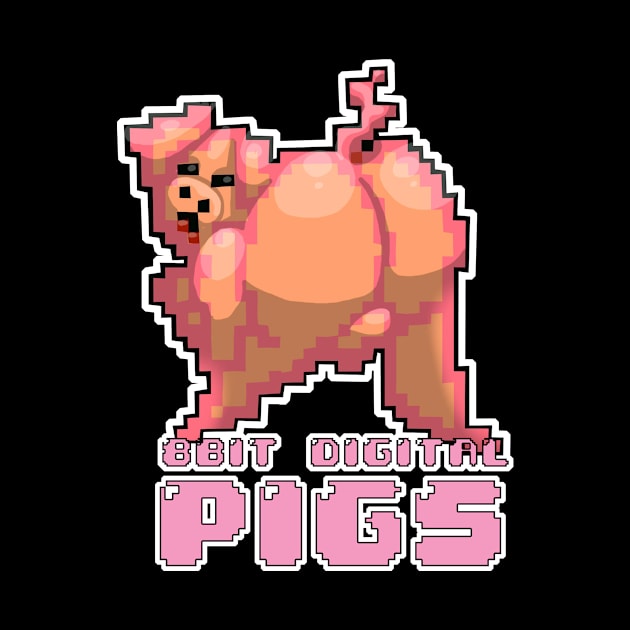 8 bit digital pigs by yayzus