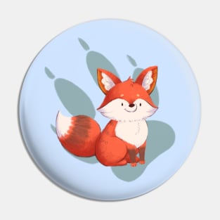 Foxie with A Paw Pin