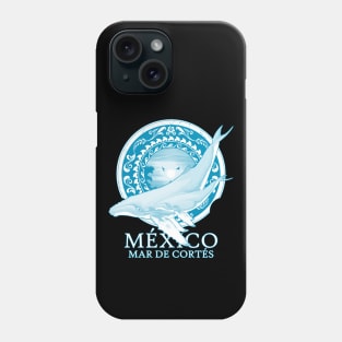 Humpback whales Mexico Sea of Cortez Phone Case