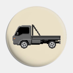 Kei Truck Pixelart Pin