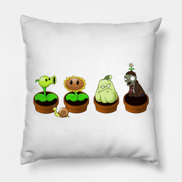 Zen Garden Pillow by Zeroomega