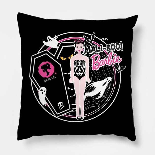 Mali-Boo Barbie Pillow by David Hurd Designs