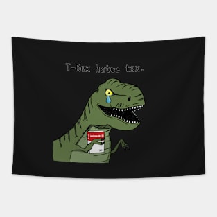 T-Rex Hates Tax Tapestry