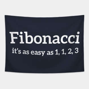 Fibonacci Funny Quote Tapestry