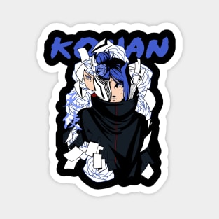 Konan From the Akatsuki - Naruto Anime Magnet
