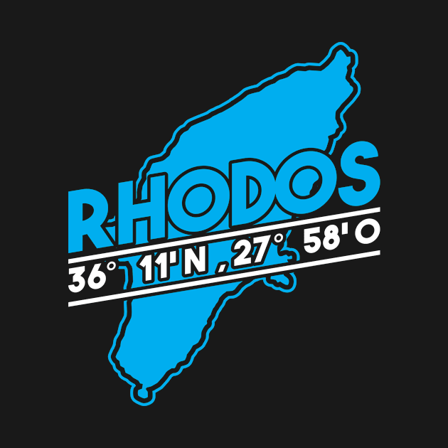 Rhodes Gift Greece by QQdesigns