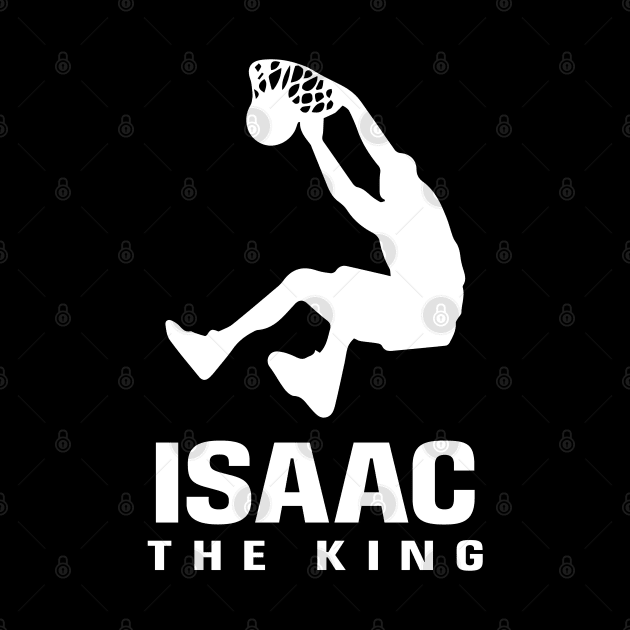 Isaac Custom Player Basketball Your Name The King by Baseball Your Name