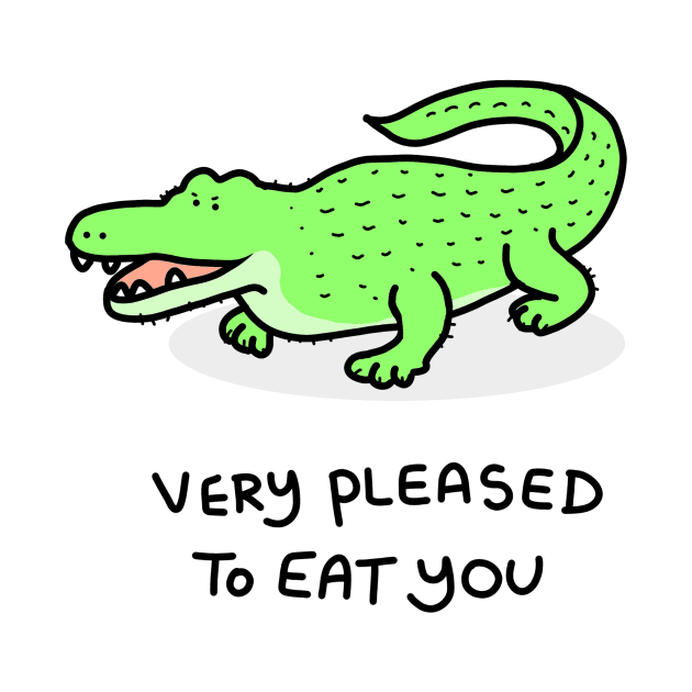 Grumpy Crocodile by grumpyanimals