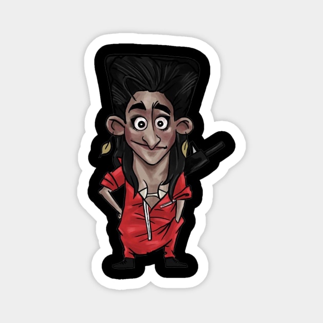 money heist Magnet by retinac 