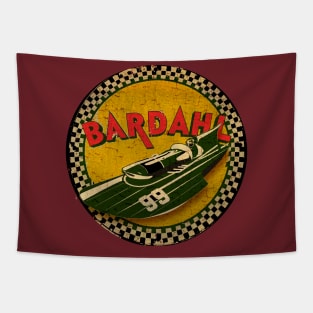 Bardahl oils vintage sign Tapestry