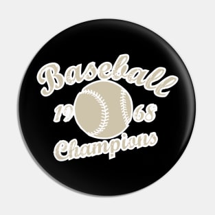 urban baseball Pin