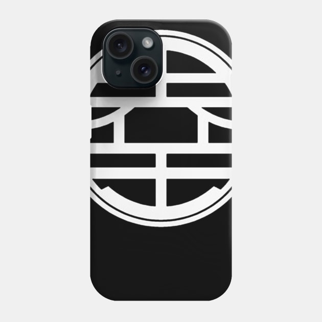 King Kai Symbol (back print in white) Phone Case by Thomas Andre