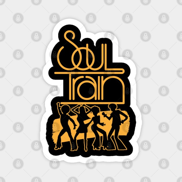 dance soul train Magnet by NelsonPR