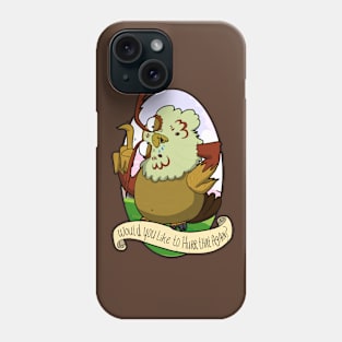 Would you like to Hurrr that again? Phone Case