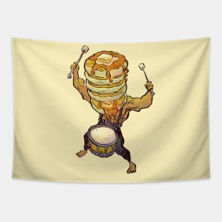 Pancakes on Drums Tapestry