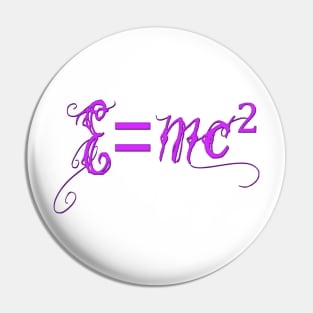 Pretty Equations One: E=mc2 Pin