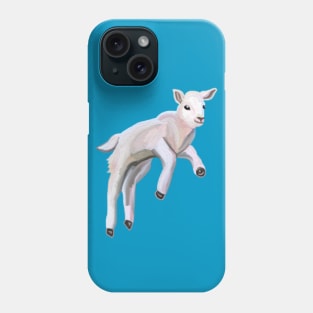 Cute Galloping Baby Spring Lamb Phone Case