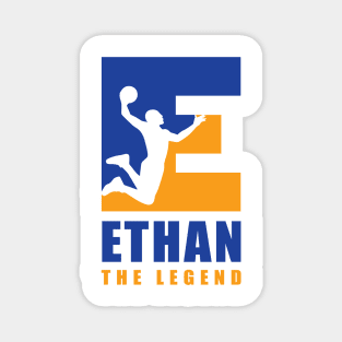 Ethan Custom Player Basketball Your Name The Legend Magnet