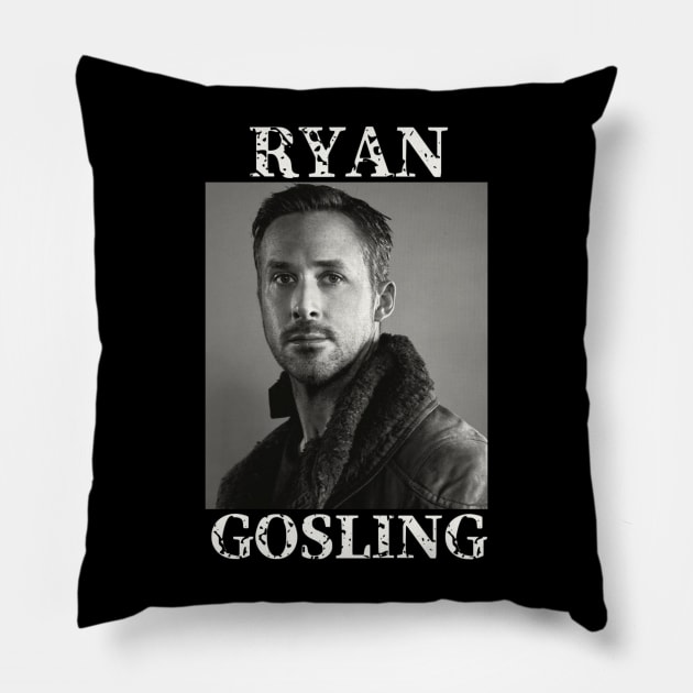 Ryan Gosling Pillow by PlokadStories