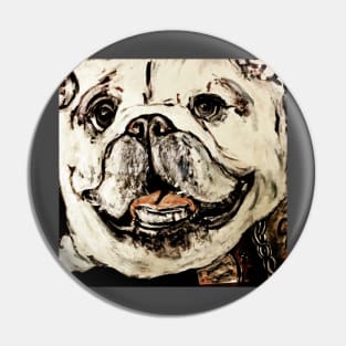 Bull dog Pin