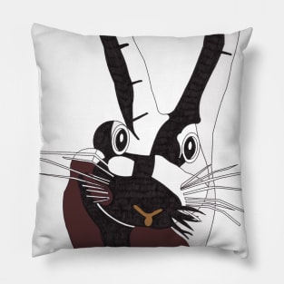 Rabbit Hand Pillow