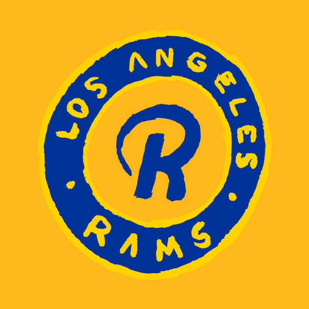 Los Angeles Raaaams 30 by Very Simple Graph