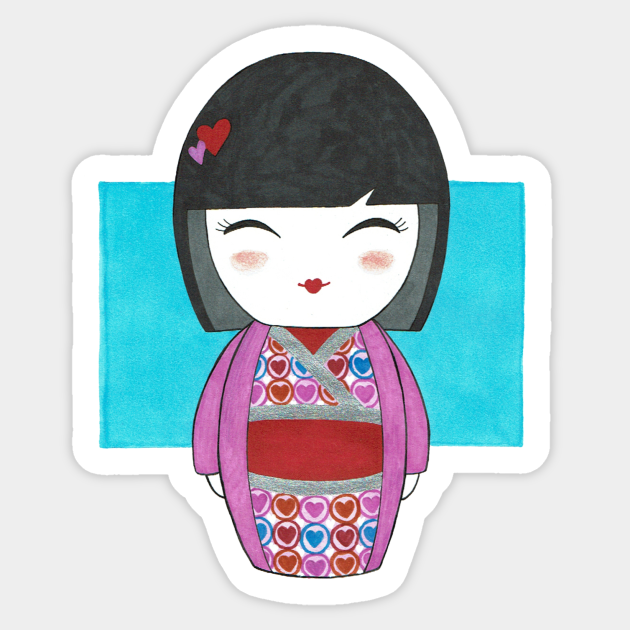 Kimmidoll Poppy Kimmidoll Sticker Teepublic