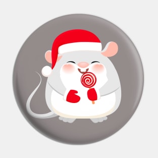 Christmas Mouse, Rat 2020 Pin