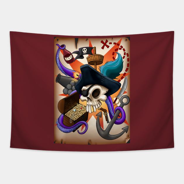 Ahoy mateys! Tapestry by Willow Works