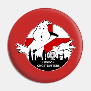 London Ghostbusters Version 4 - St Georges Cross Pin