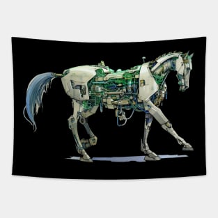 Cyber Horse Tapestry
