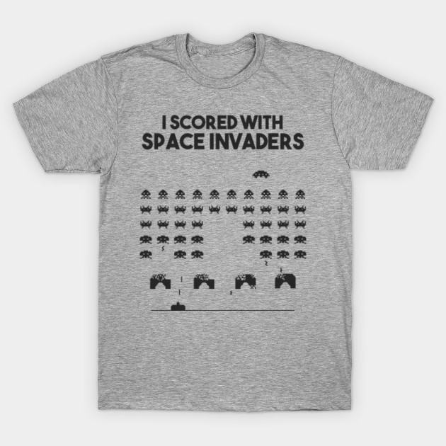 Space Invaders Video Game T-shirt
