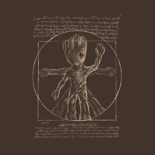 Vitruvian tree T-Shirt