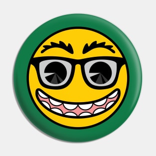 funny smile Pin