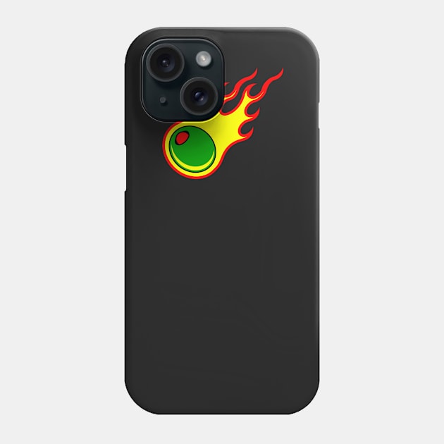 Flaming Olive Phone Case by EvilTees