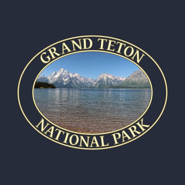 Jackson Lake at Grand Teton National Park in Wyoming by GentleSeas